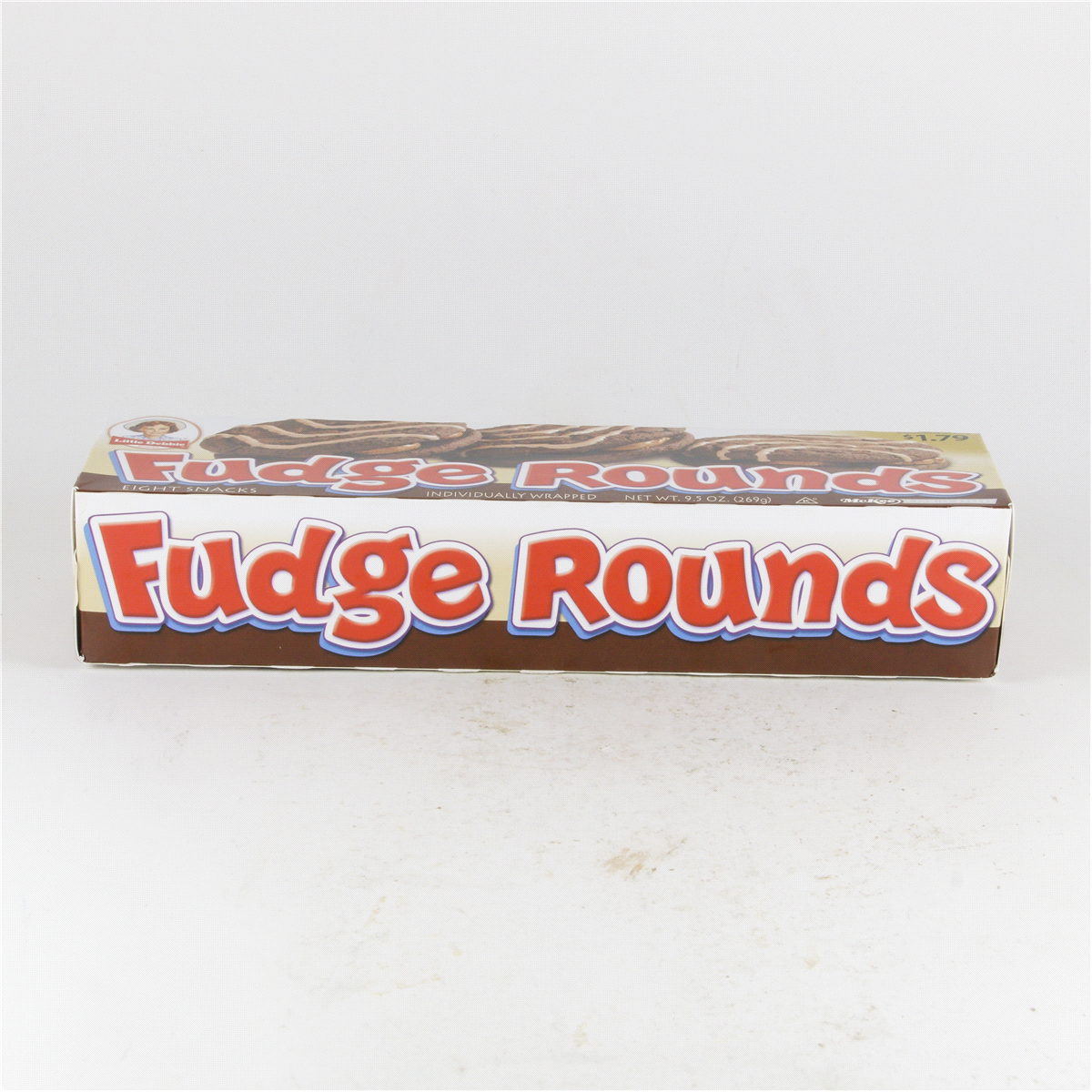 slide 4 of 6, Little Debbie Fudge Rounds, 9.5 oz