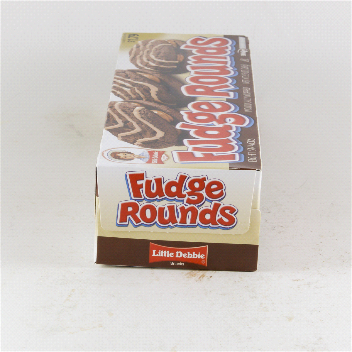 slide 6 of 6, Little Debbie Fudge Rounds, 9.5 oz