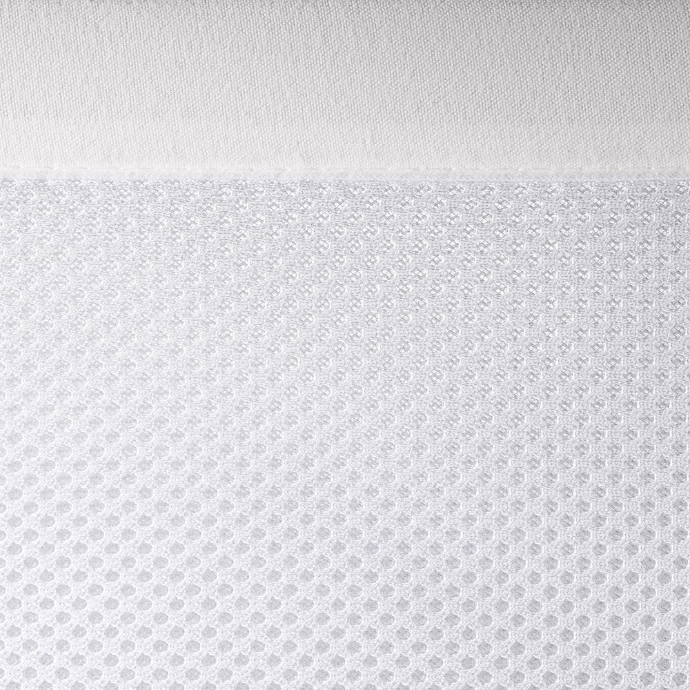 slide 3 of 4, BreathableBaby Mesh Crib Liner - Star Light Gray/White, 1 ct
