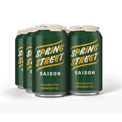 Avondale Spring Street Saison Belgian-Style Farmhouse Ale Beer - 6pk/12 fl oz Cans