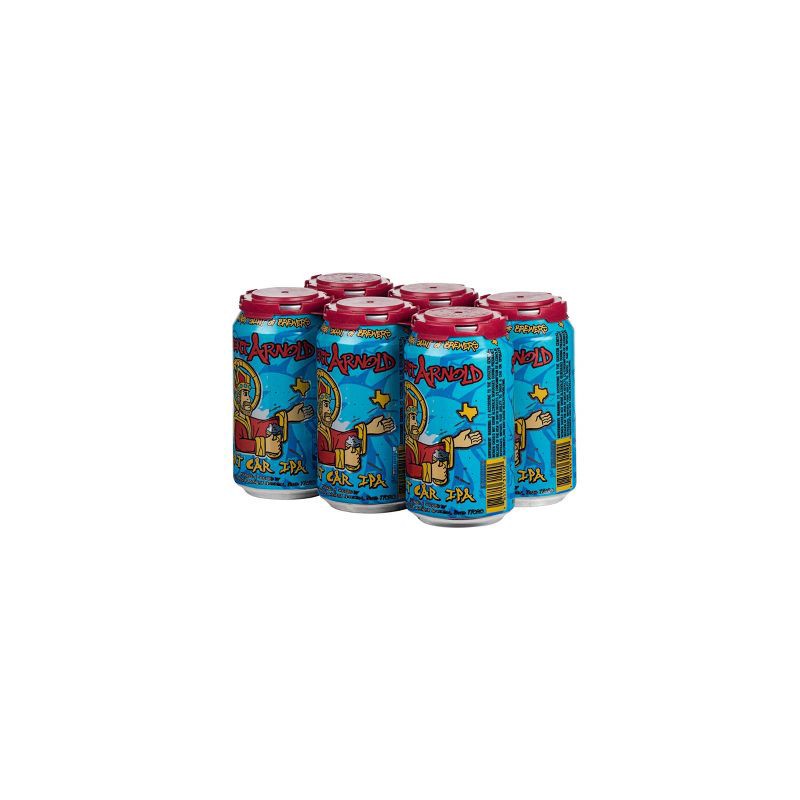 slide 3 of 3, Saint Arnold Art Car IPA Beer - 6pk/12 fl oz Cans, 6 ct; 12 fl oz