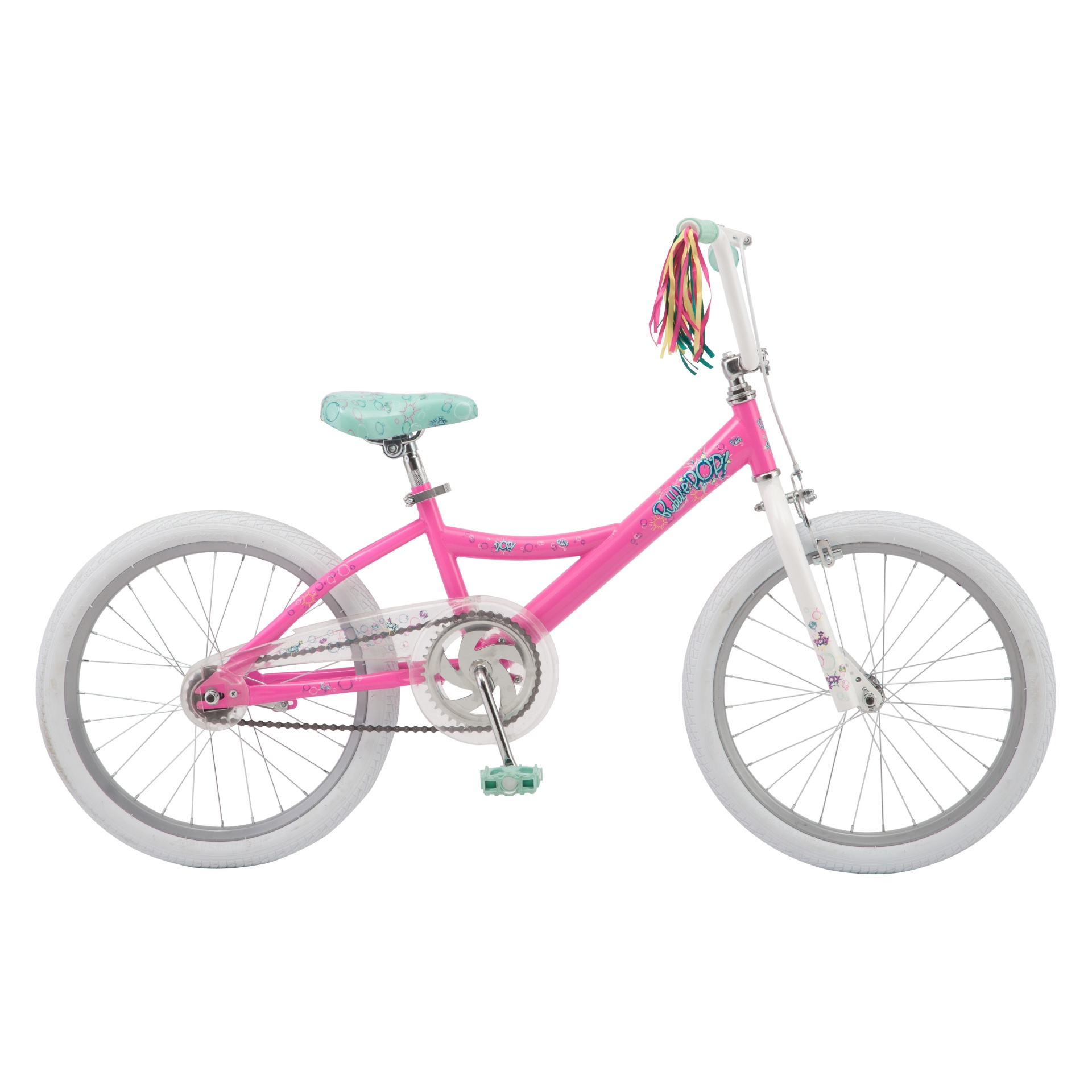 slide 1 of 1, Pacific Cycle Bubble Pop 20" Kids' Bike - Pink, 1 ct