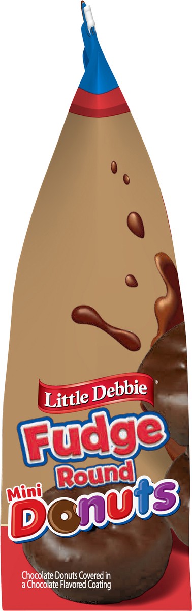 slide 7 of 9, Little Debbie Double Chocolate Mini Donuts, 8.62 oz