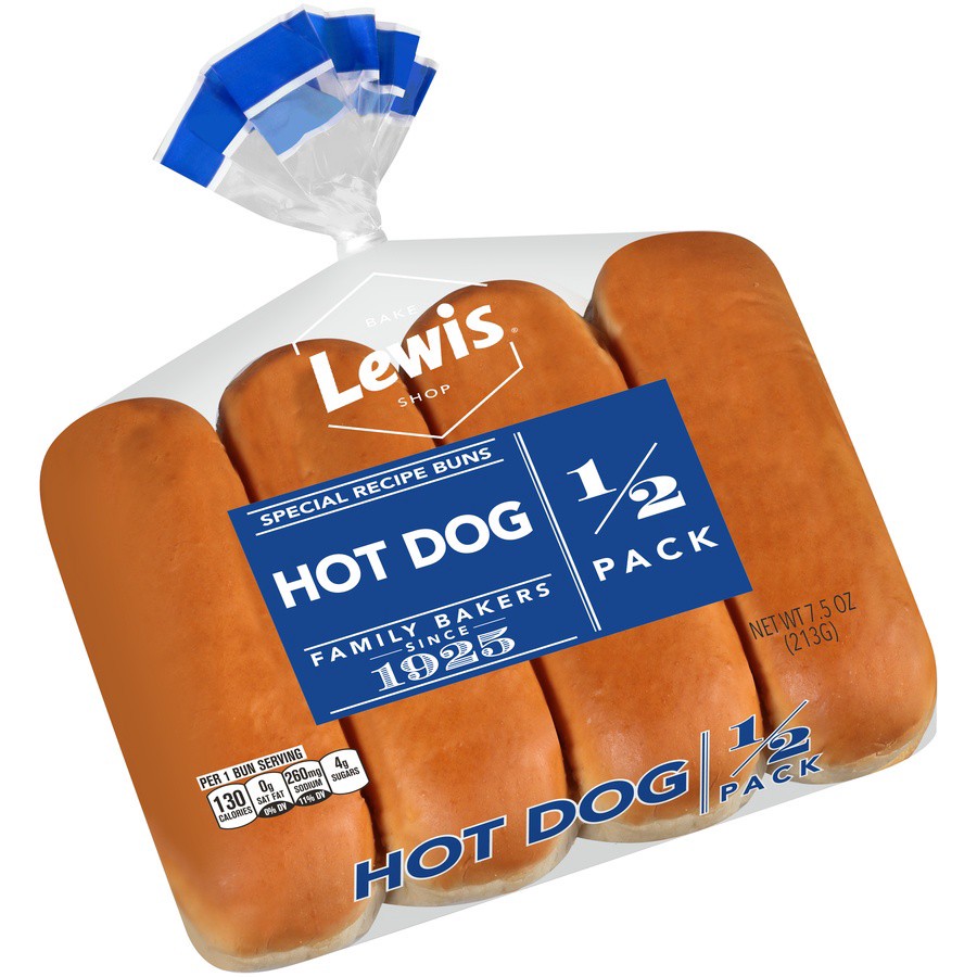 slide 3 of 8, Lewis Buns 7.5 oz, 7.5 oz