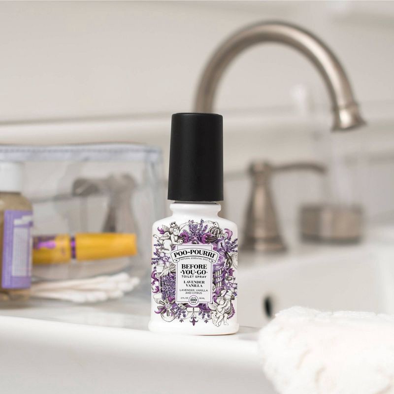 slide 6 of 24, Poo-Pourri Before-You-Go Lavender Vanilla and Citrus Toilet Spray, 1 ct