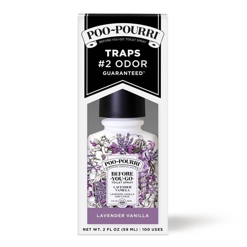 slide 9 of 24, Poo-Pourri Before-You-Go Lavender Vanilla and Citrus Toilet Spray, 1 ct