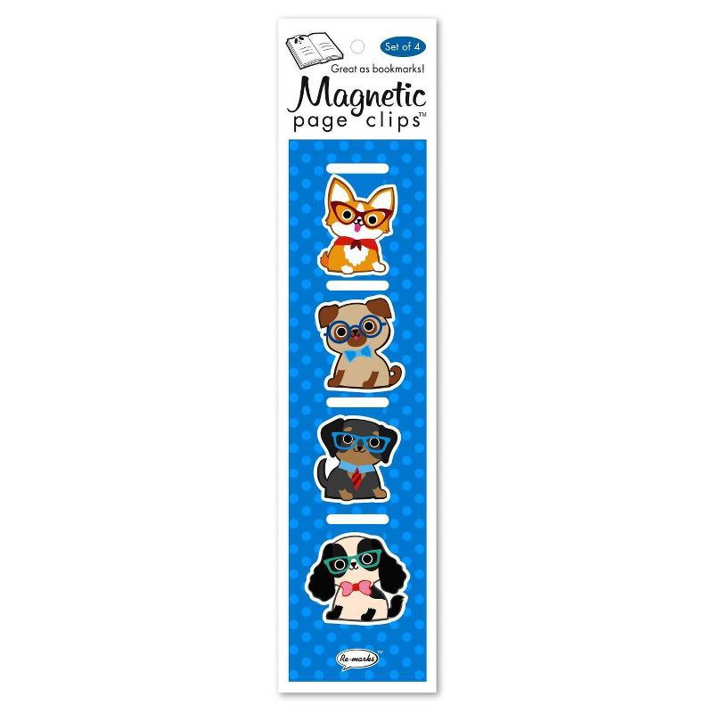 slide 1 of 4, Re-Marks Smart Dogs Donutella Page Clips, 1 ct