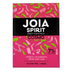 Joia Spirit Sparkling Cosmopolitan Cocktail - 4pk/355ml Cans