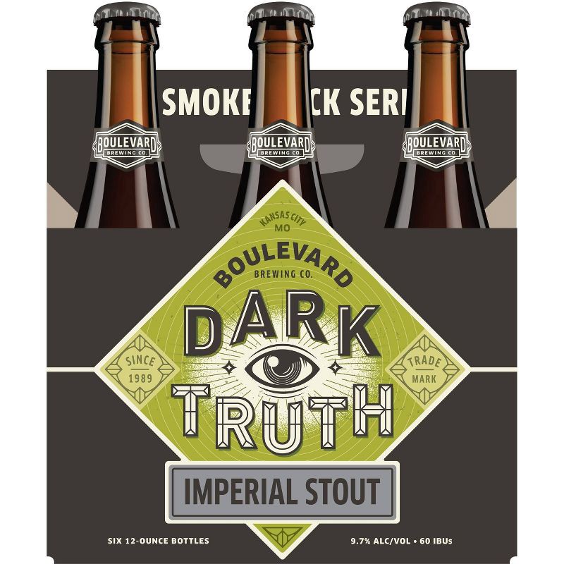 slide 2 of 3, Boulevard Brewing Co. Boulevard Dark Truth Imperial Stout Beer - 6pk/12 fl oz Bottles, 6 ct; 12 fl oz