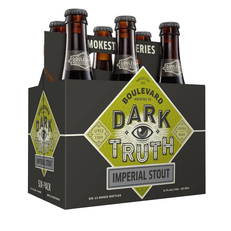 slide 1 of 3, Boulevard Brewing Co. Boulevard Dark Truth Imperial Stout Beer - 6pk/12 fl oz Bottles, 6 ct; 12 fl oz