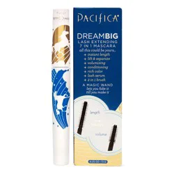 Pacifica Dream Big Lash Extending 7 in 1 Black Magic Macara - 0.25oz: Paraben-Free, Sulfate-Free, Vegan