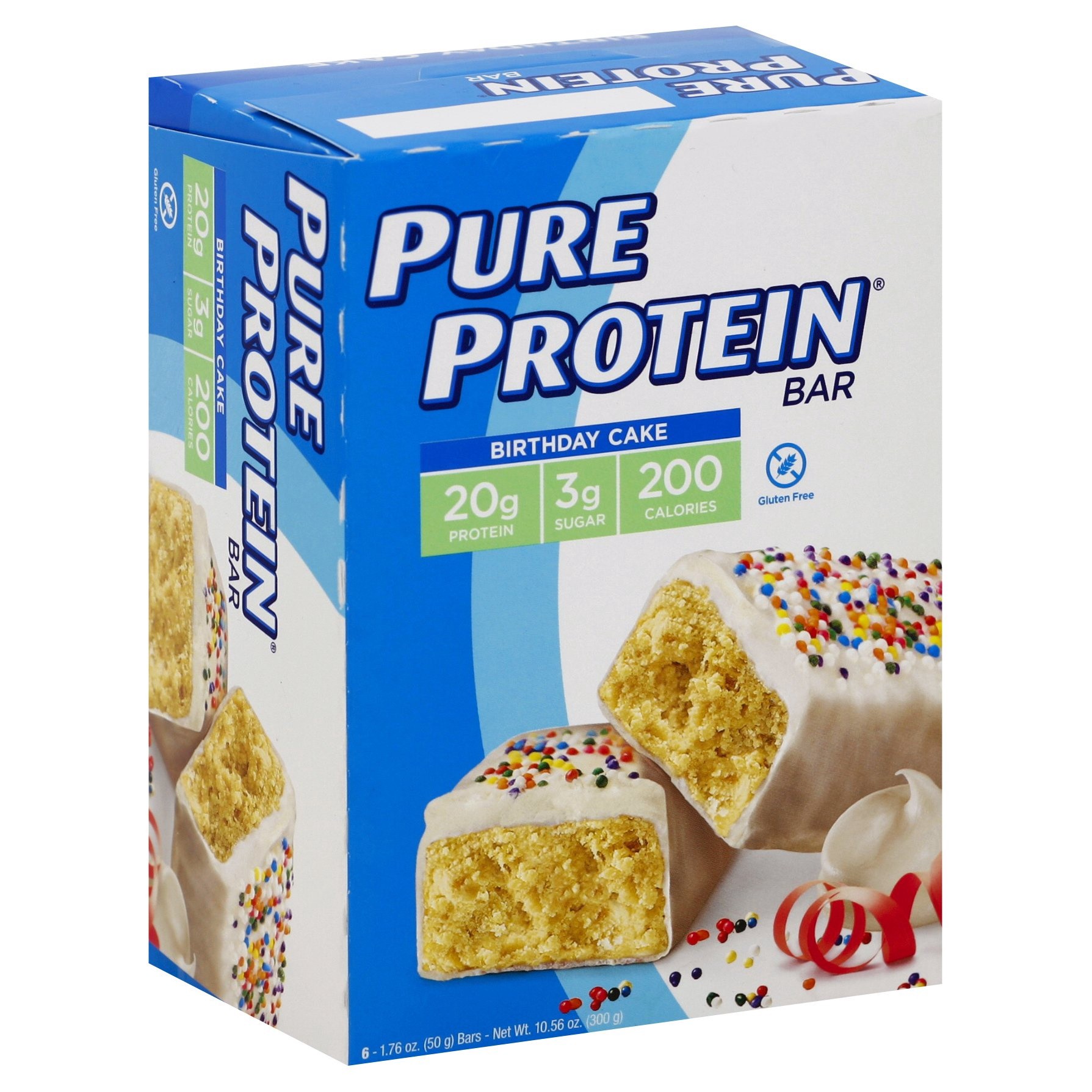 slide 1 of 2, Pure Protein Protein Bar 6 ea, 6 ct