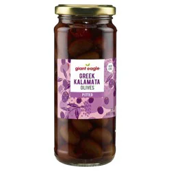 Giant Eagle Olives, Pitted, Kalamata