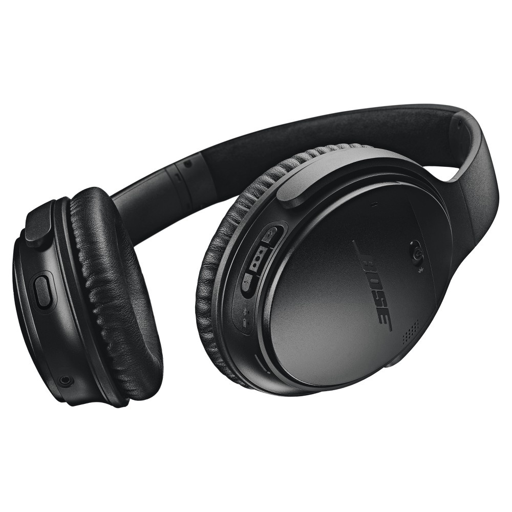 slide 3 of 7, Bose QuietComfort 35 Noise Cancelling Bluetooth Wireless Headphones II - Black, 1 ct