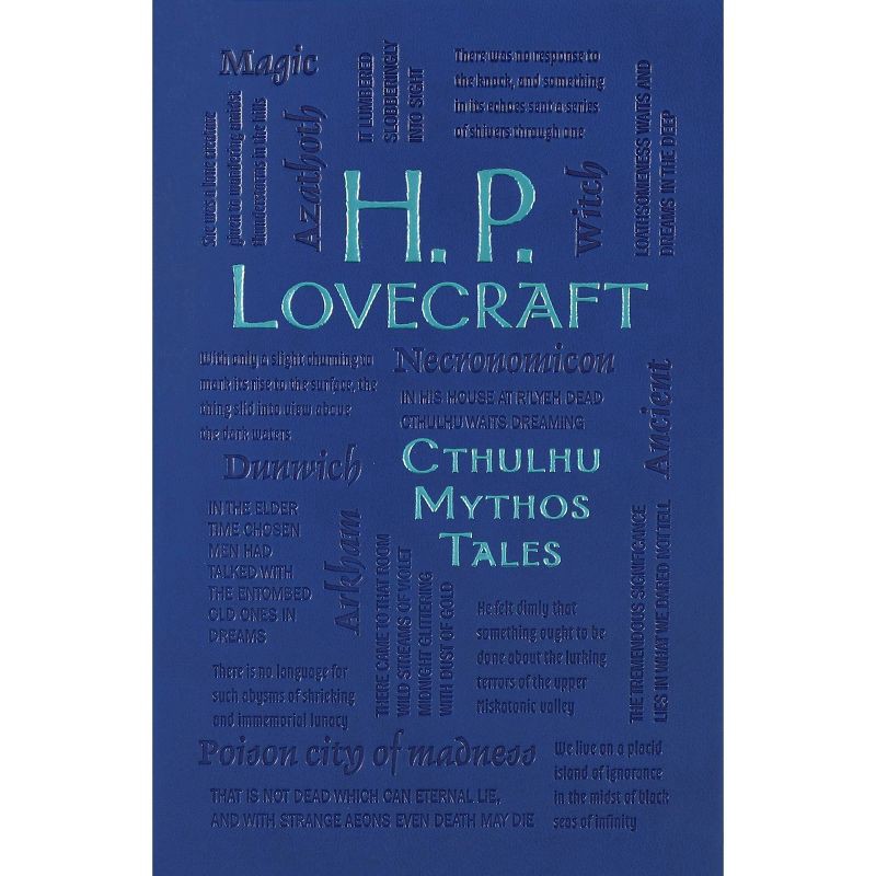 slide 2 of 4, Thunder Bay Press H. P. Lovecraft Cthulhu Mythos Tales - (Word Cloud Classics) by H P Lovecraft (Paperback), 1 ct