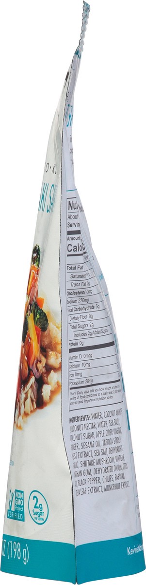 slide 8 of 12, Kevin's Natural Foods Teriyaki Sauce 7 oz Pouch, 7 oz