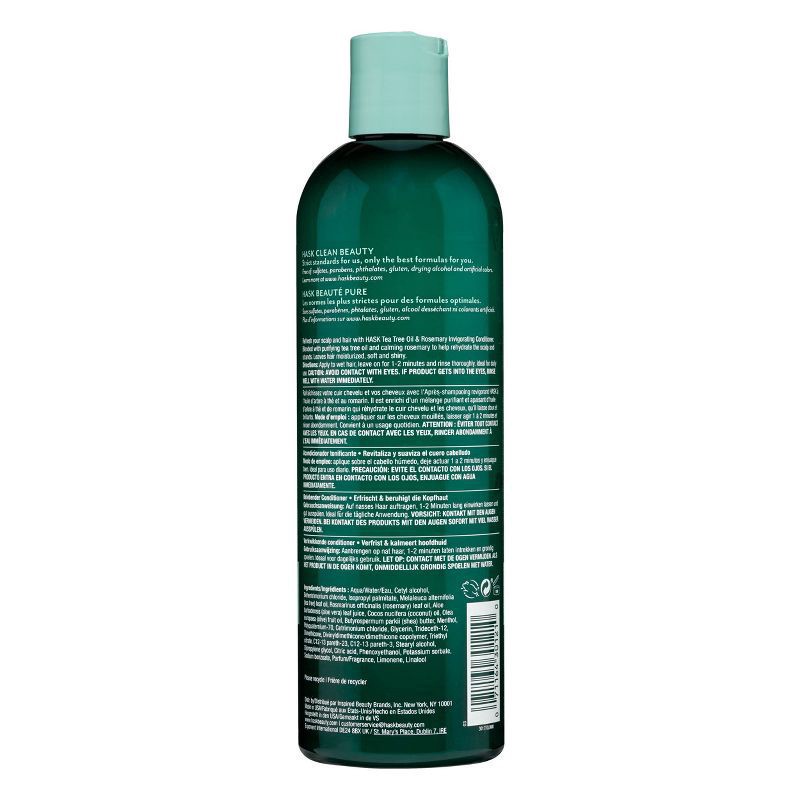 slide 3 of 4, Hask Tea Tree Oil & Rosemary Invigorating Conditioner, 12 oz