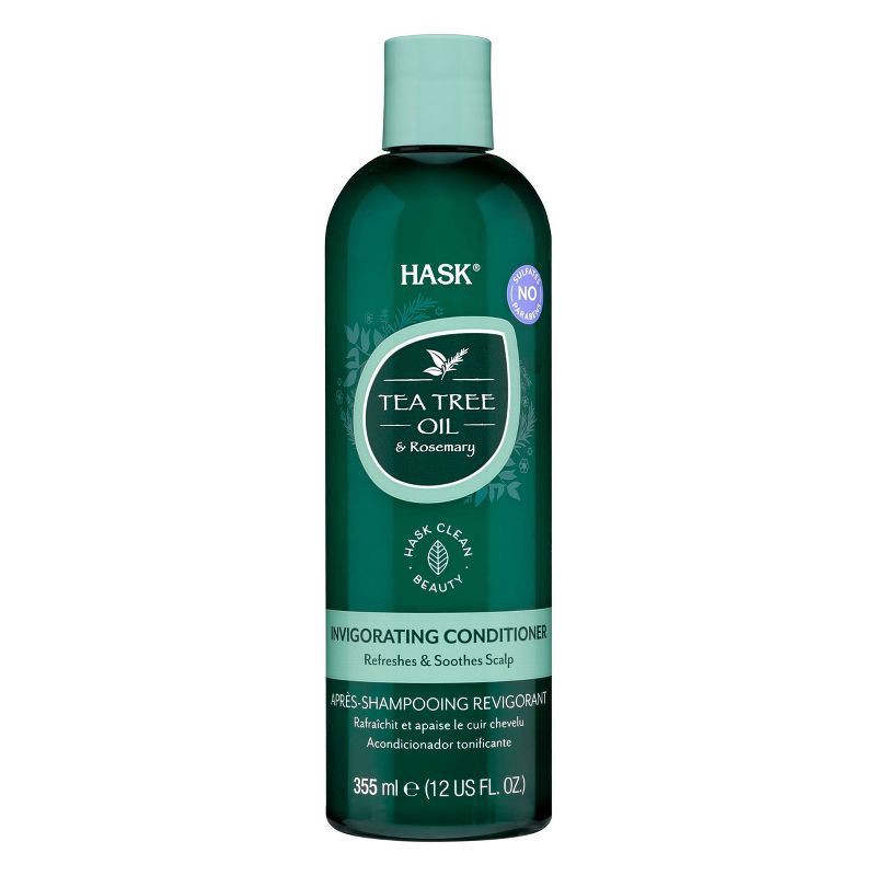 slide 1 of 4, Hask Tea Tree Oil & Rosemary Invigorating Conditioner, 12 oz