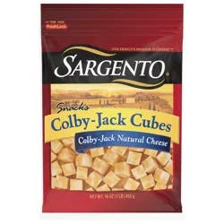 Sargento Colby-Jack Natural Cheese Cubes, 16 oz.