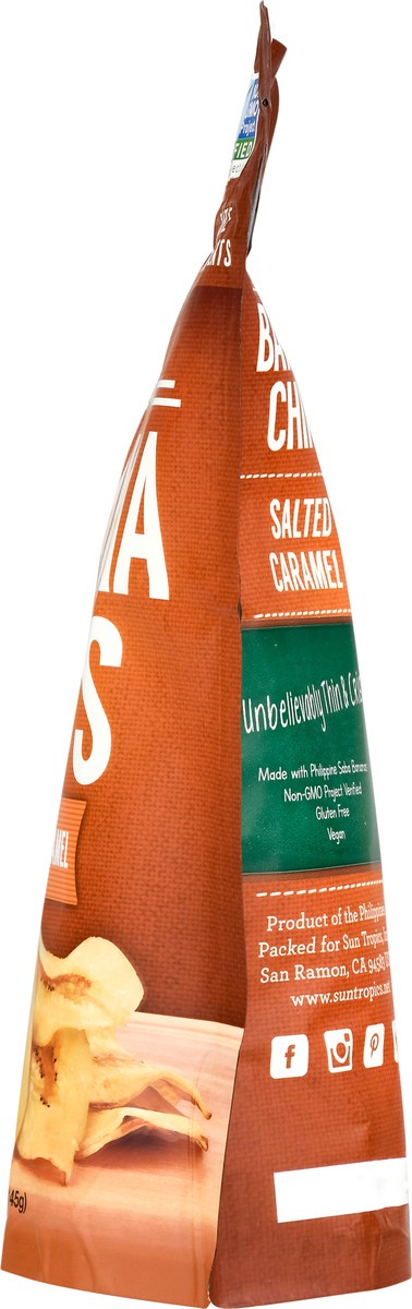 slide 9 of 9, Sun Tropics Salted Caramel Island Saba Banana Chips 5.1 oz, 5.1 oz