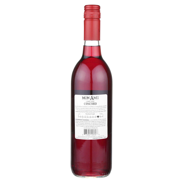 slide 2 of 5, Mon Ami Winery Concord 750 ml, 750 ml