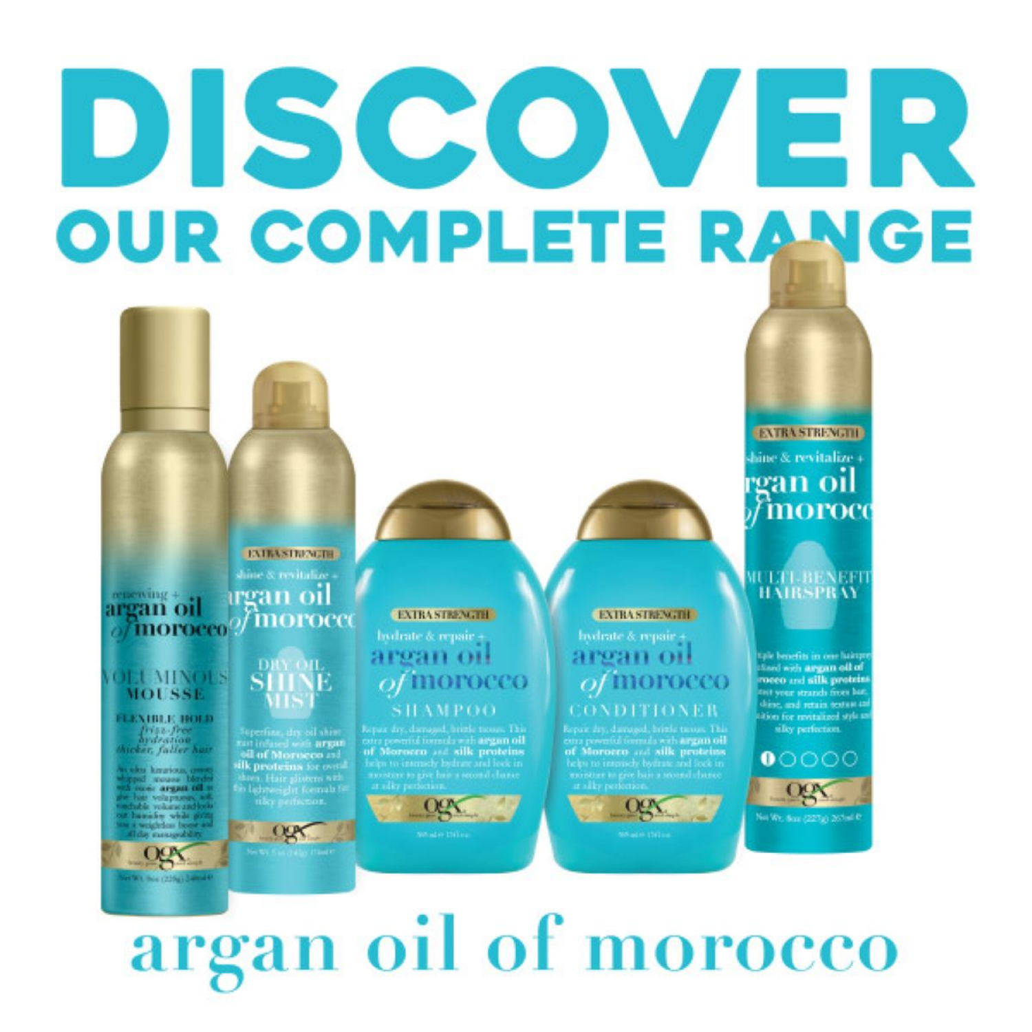 slide 5 of 5, OGX Extra Strength Argan Oil of Morocco Conditioner, 25.4 fl oz, 25.4 fl oz