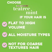 slide 11 of 25, OGX Extra Strength Refreshing Scalp + Teatree Mint Conditioner, Invigorating Conditioner with Tea Tree & Peppermint Oil & Witch Hazel, Paraben-Free, Sulfate-Free Surfactants, 25.4 Fl Oz, 25.4 oz