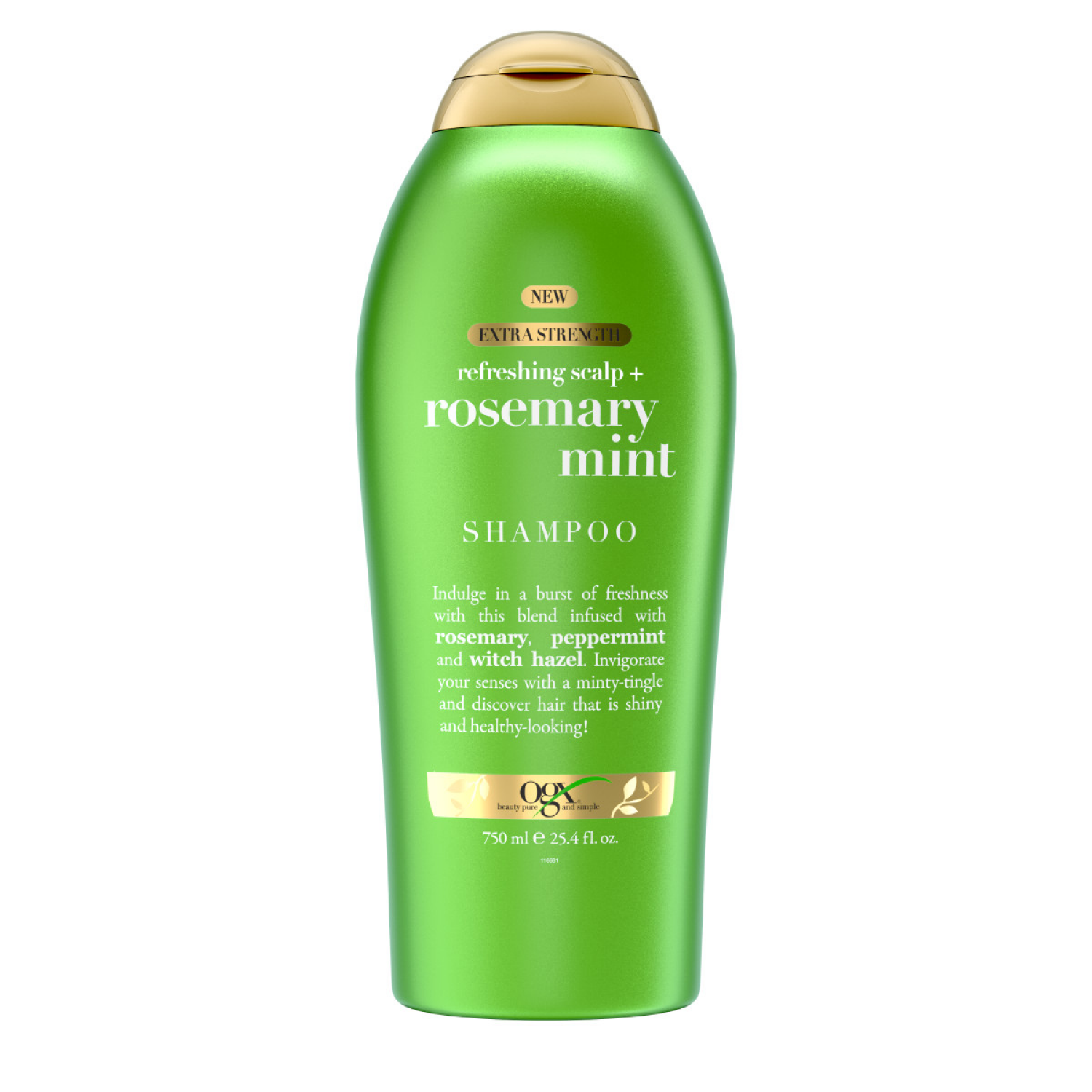 slide 1 of 8, OGX Rosemary Mint Extra Strength Hair Shampoo - 25.4 fl oz, 25.4 fl oz
