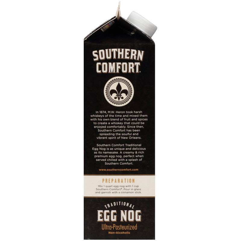 slide 3 of 7, Southern Comfort Traditional Non-Alcoholic Egg Nog - 1qt, 1 qt