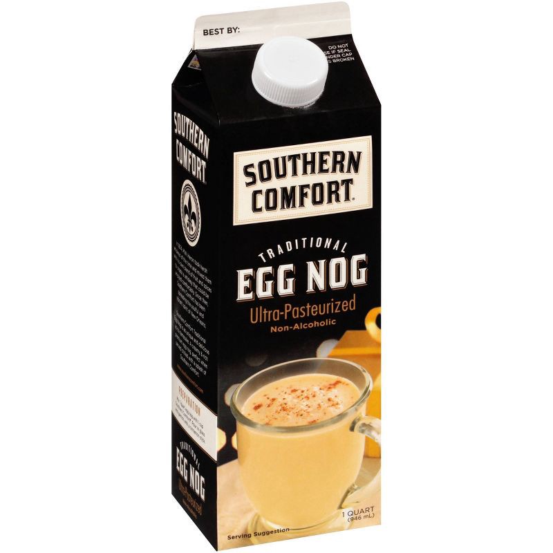 slide 5 of 7, Southern Comfort Traditional Non-Alcoholic Egg Nog - 1qt, 1 qt