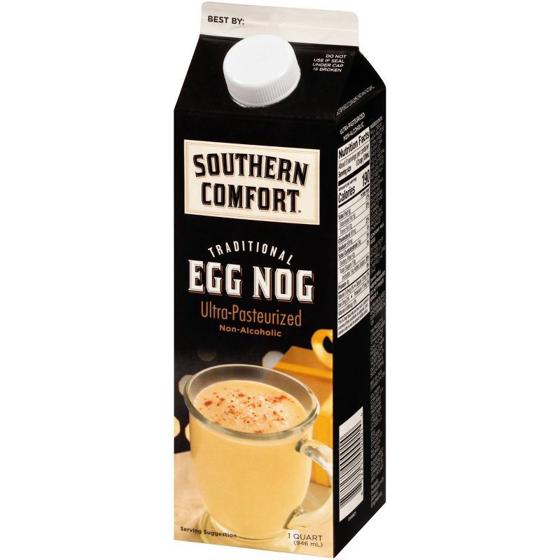 slide 6 of 7, Southern Comfort Traditional Non-Alcoholic Egg Nog - 1qt, 1 qt