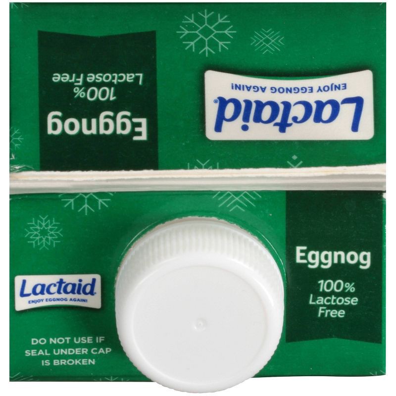 slide 6 of 6, Lactaid Lactose Free Eggnog - 1qt, 1 qt