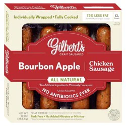 Gilbert's Craft Sausages Gilbert's Craft Sausage Bourbon Apple Chicken Sausage -10oz