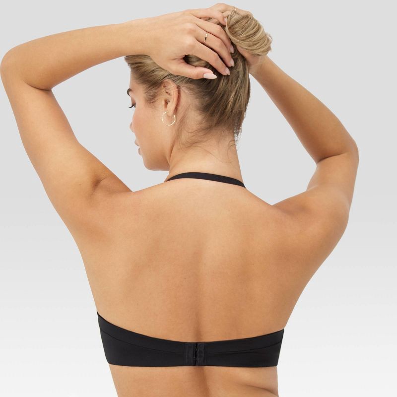 slide 6 of 6, Maidenform Self Expressions Women's Side Smoothing Strapless Bra SE6900 - Black 34B: Convertible, Lightly Lined, Underwire, 1 ct