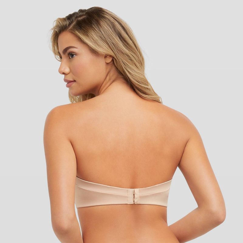 slide 7 of 8, Maidenform Self Expressions Women's Side Smoothing Strapless Bra SE6900 - Beige 34A: Lightly Lined, Underwire, 1 ct