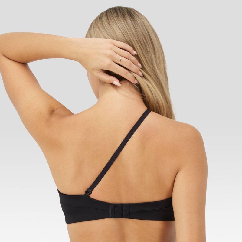 slide 4 of 6, Maidenform Self Expressions Women's Side Smoothing Strapless Bra SE6900 - Black 38DD: Convertible, Lightly Lined, Underwire, 1 ct