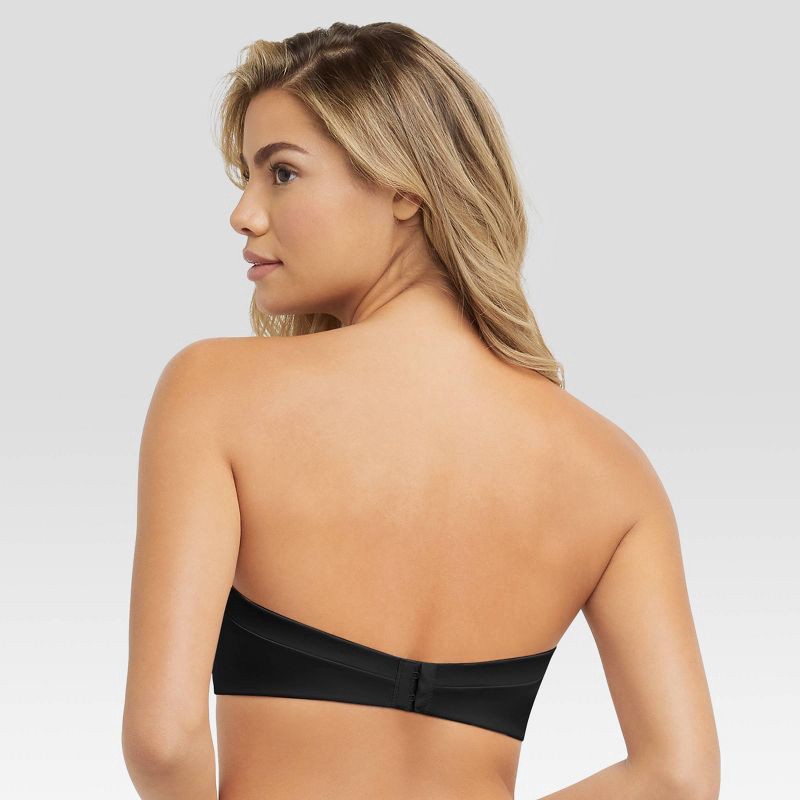 slide 5 of 6, Maidenform Self Expressions Women's Side Smoothing Strapless Bra SE6900 - Black 38DD: Convertible, Lightly Lined, Underwire, 1 ct