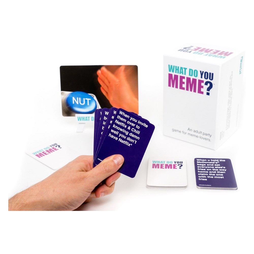 slide 8 of 9, What Do You Meme? What Do You Meme Adult Party Card Game, 1 ct