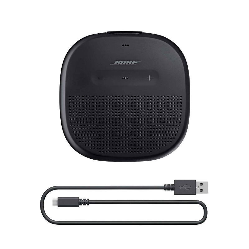 slide 10 of 10, Bose SoundLink Micro Portable Bluetooth Speaker - Black (783342-0100), 1 ct