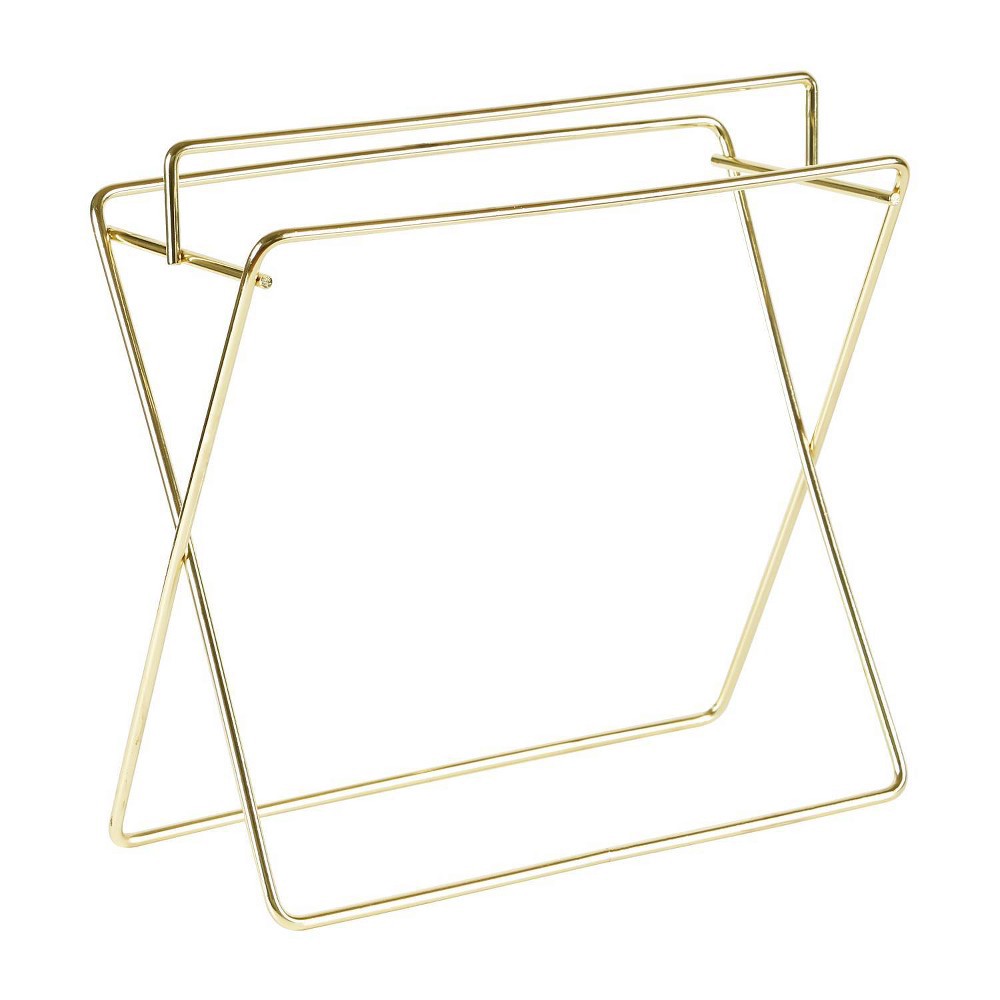 slide 3 of 4, Hanging File Holder with Folders Gold/Black Grid - Project 62, 1 ct