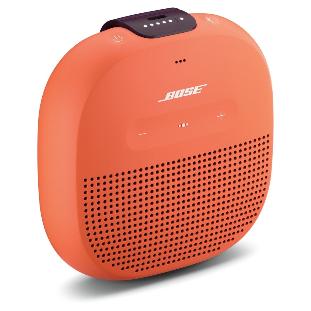 slide 3 of 11, Bose SoundLink Micro Bluetooth Speaker - Bright Orange (783342-0900), 1 ct