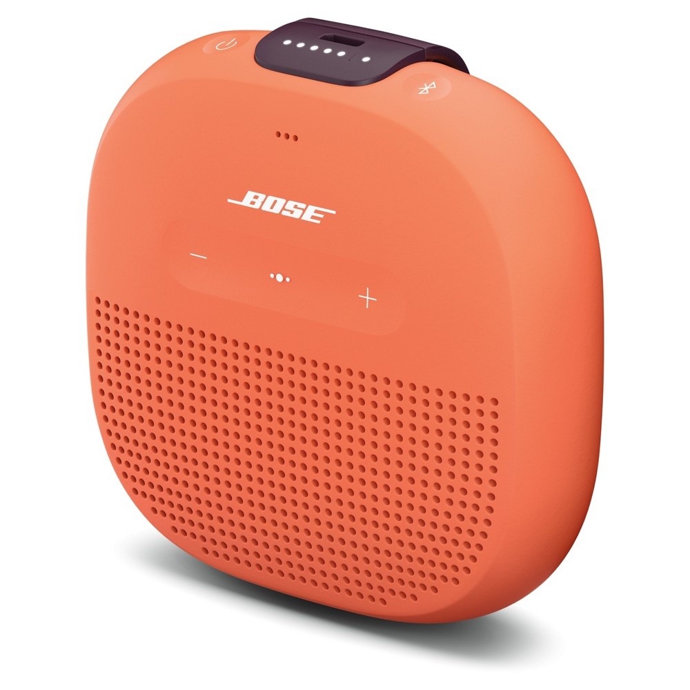 slide 4 of 11, Bose SoundLink Micro Bluetooth Speaker - Bright Orange (783342-0900), 1 ct