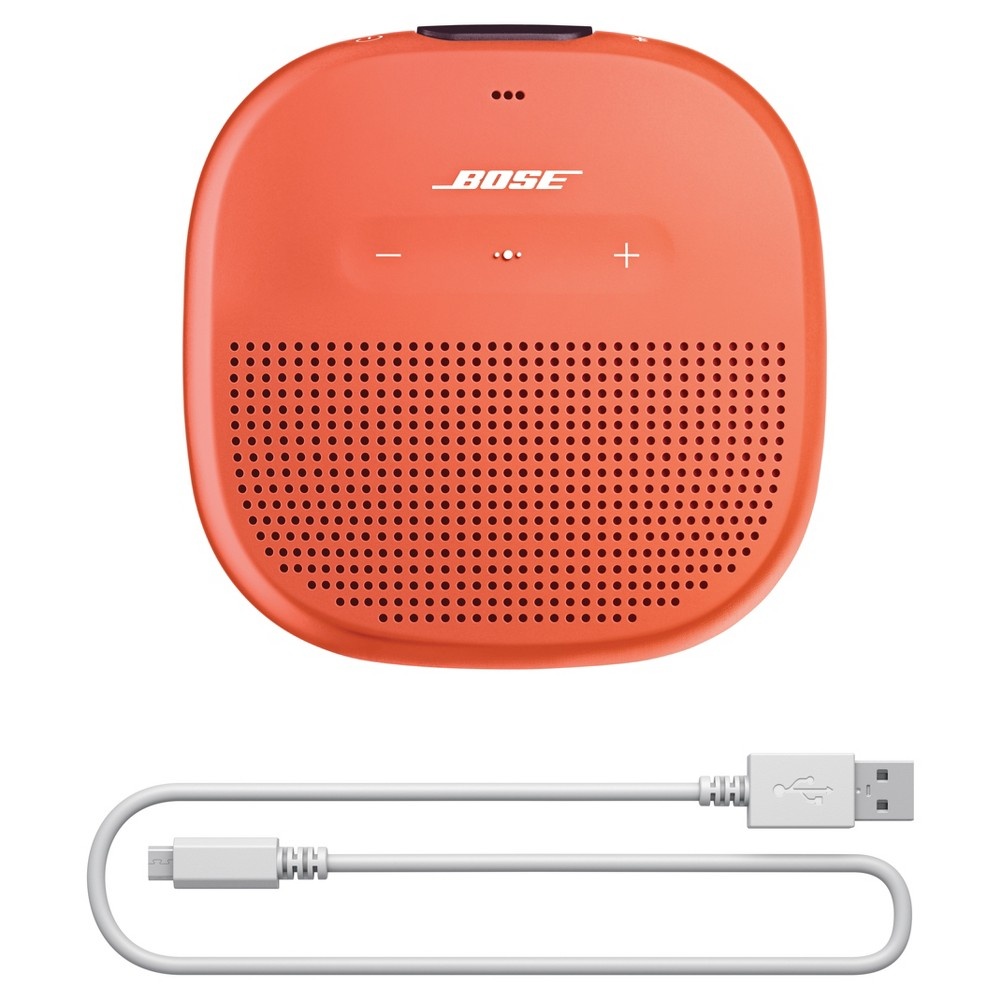 slide 9 of 11, Bose SoundLink Micro Bluetooth Speaker - Bright Orange (783342-0900), 1 ct