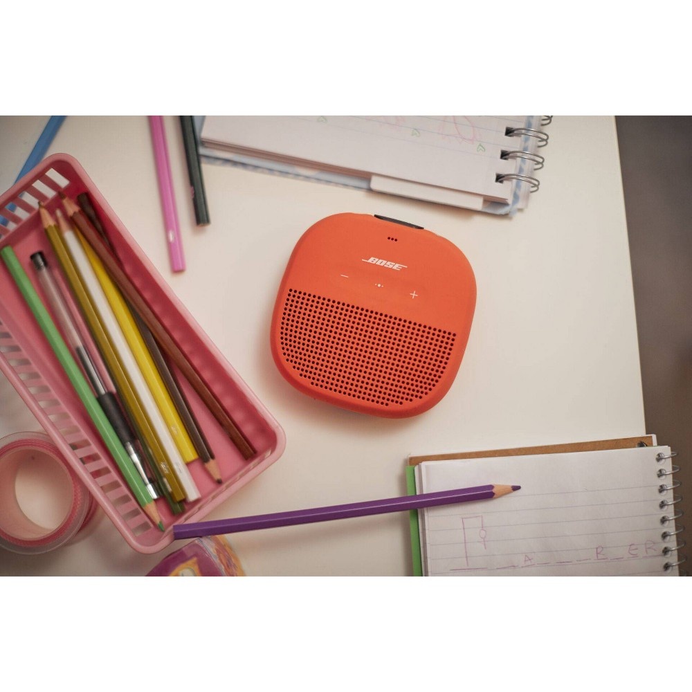 slide 11 of 11, Bose SoundLink Micro Bluetooth Speaker - Bright Orange (783342-0900), 1 ct