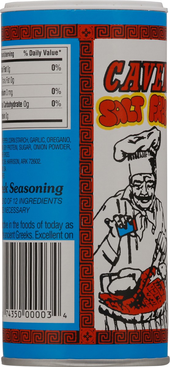 slide 2 of 9, Cavender's Greek Seasoning Salt Free, 7 oz