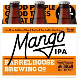 BarrelHouse Brewing Co. BarrelHouse Mango IPA Beer - 6pk/12 fl oz Bottles