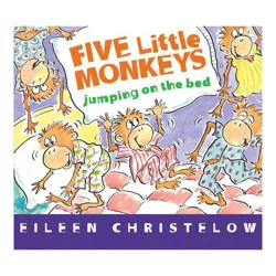 Houghton Mifflin Five Little Monkeys Jumping on the Bed (Hardcover) (Eileen Christelow)
