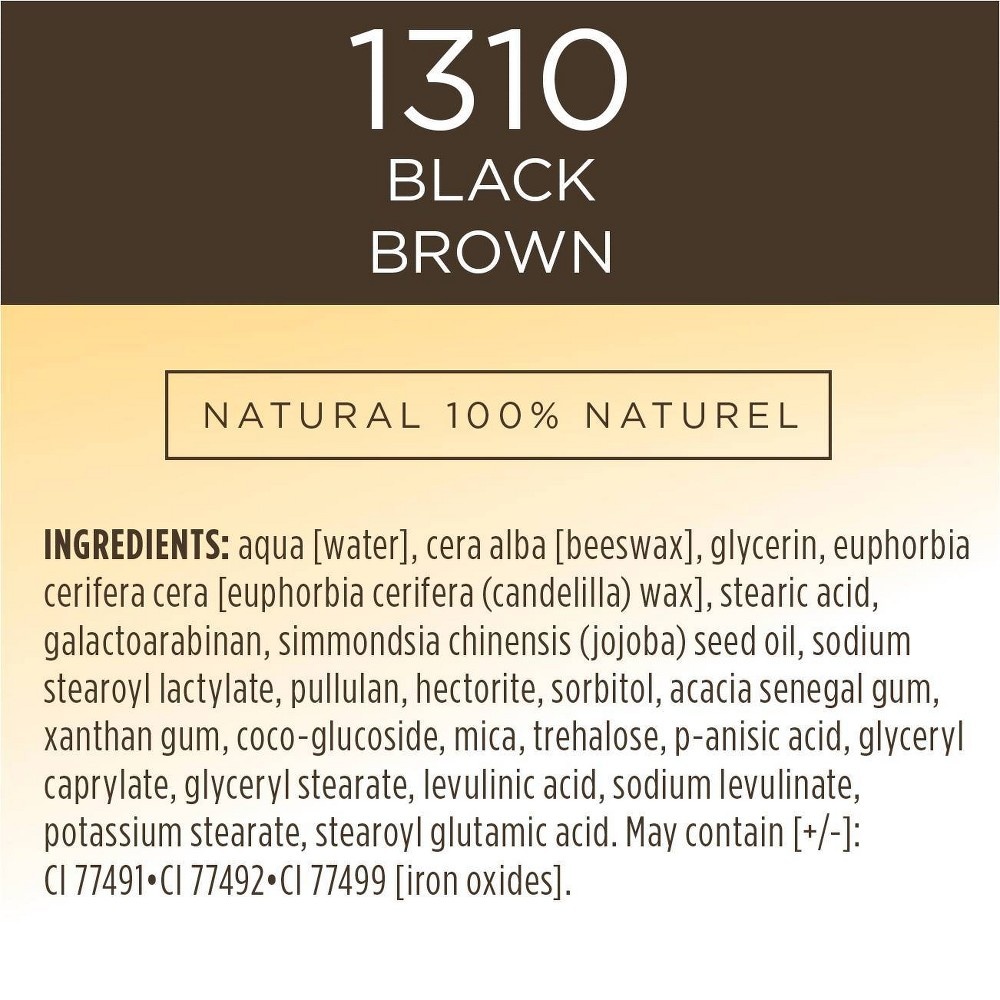 slide 5 of 8, Burt's Bees 100% Natural Nourishing Mascara - Black Brown, 0.4 oz