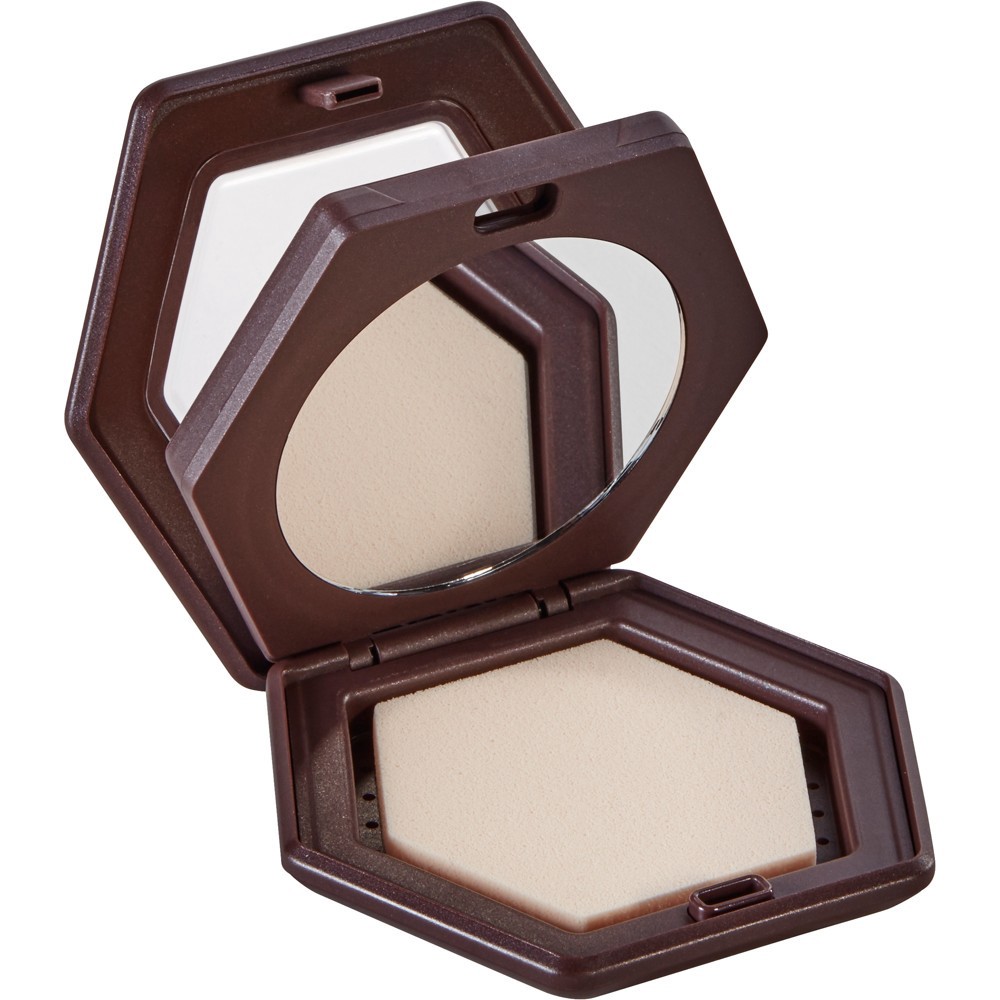 slide 6 of 9, Burt's Bees 100% Natural Mattifying Pressed Powder Foundation - 1110 Vanilla - 0.3oz, 0.3 oz