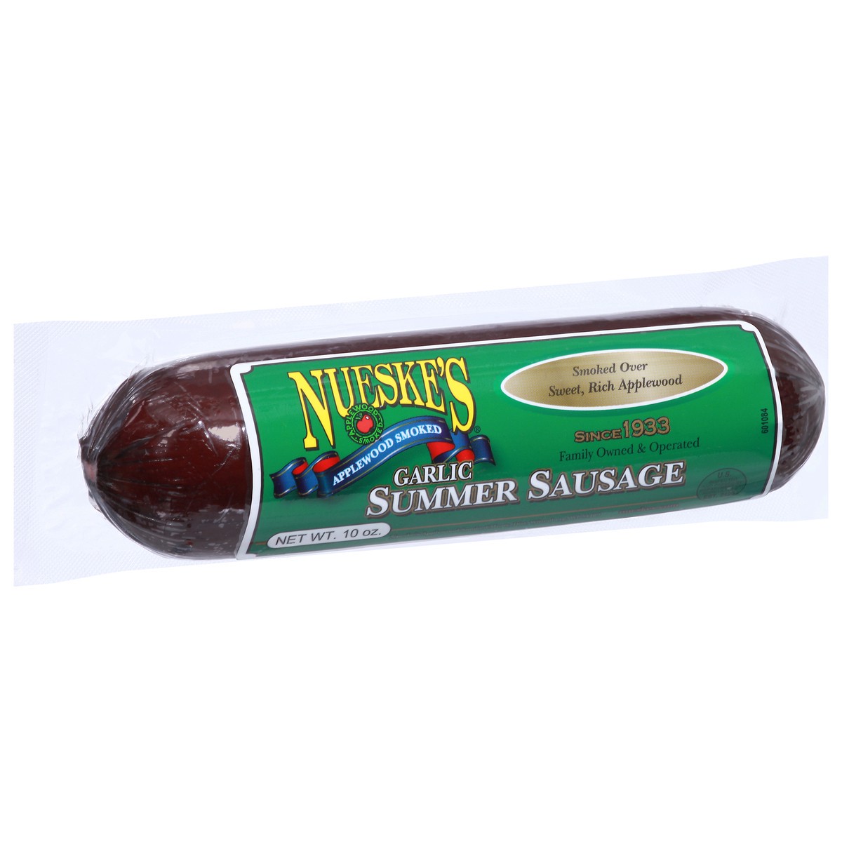 slide 3 of 9, Nueske's Garlic Summer Sausage 10 oz, 10 oz